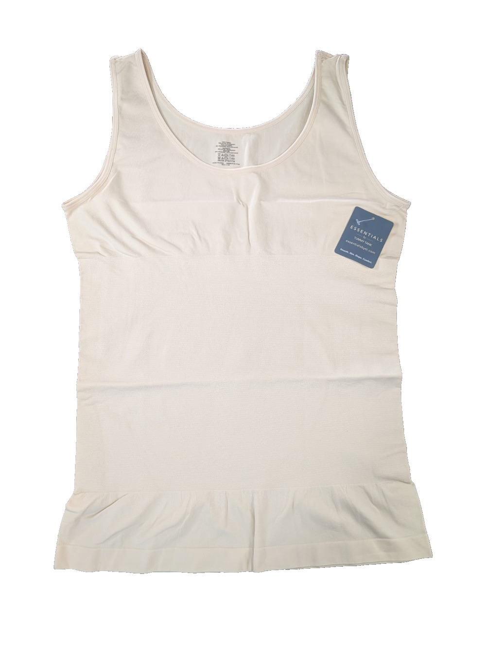 Essentials Shapeware Tummy Tank Nude seamless Size Large X/L. NWT